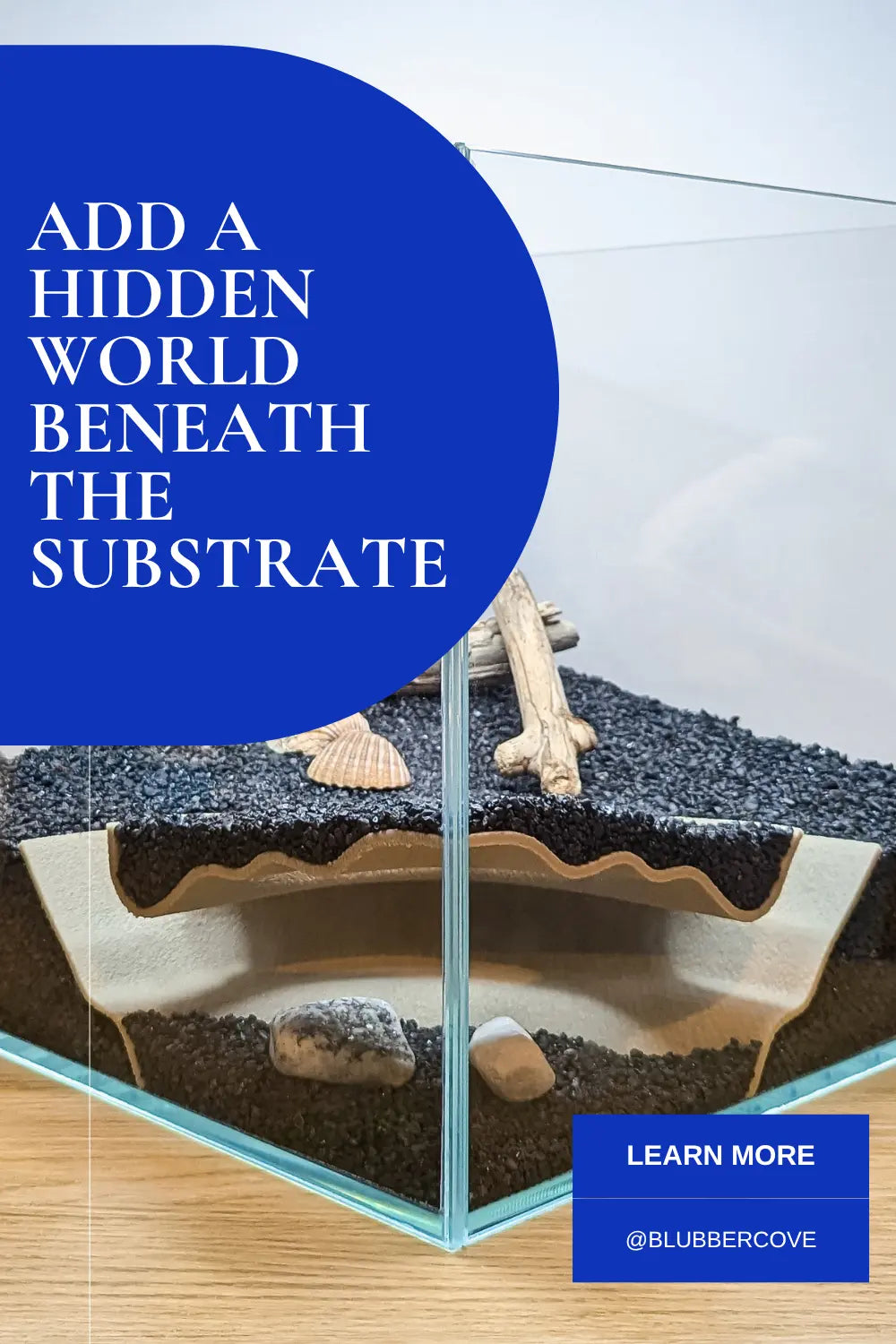 Natural Aquarium Caves for Fish, Shrimp & Reptiles - Blubber Cove