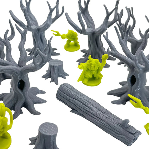 28mm Scatter Terrain Trees for DND & Wargames | Fantasy RPG Tabletop Scenery - Blubber Cove