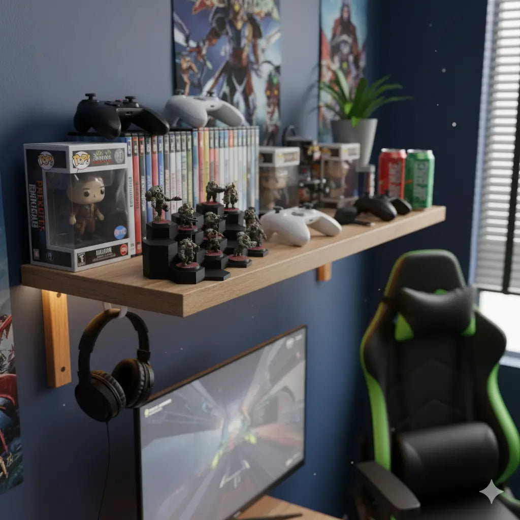 WarSplay™ Classic | Modular Miniature Display Stand for Standard Infantry - Blubber Cove